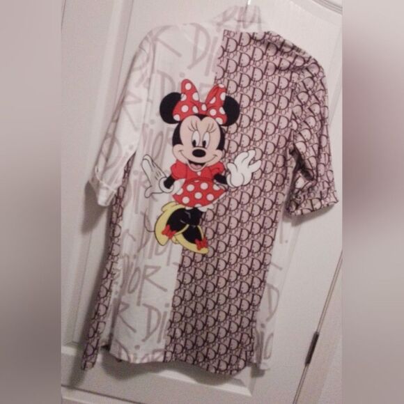 Chic Casual Print Patchwork Short Sleeve Outerwear - Size S” - Picture 1 of 5